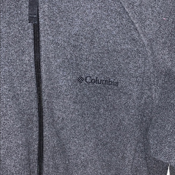 Columbia Size Small Zip up Dark Grey - Picture 2 of 5